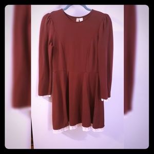 Maroon Dress